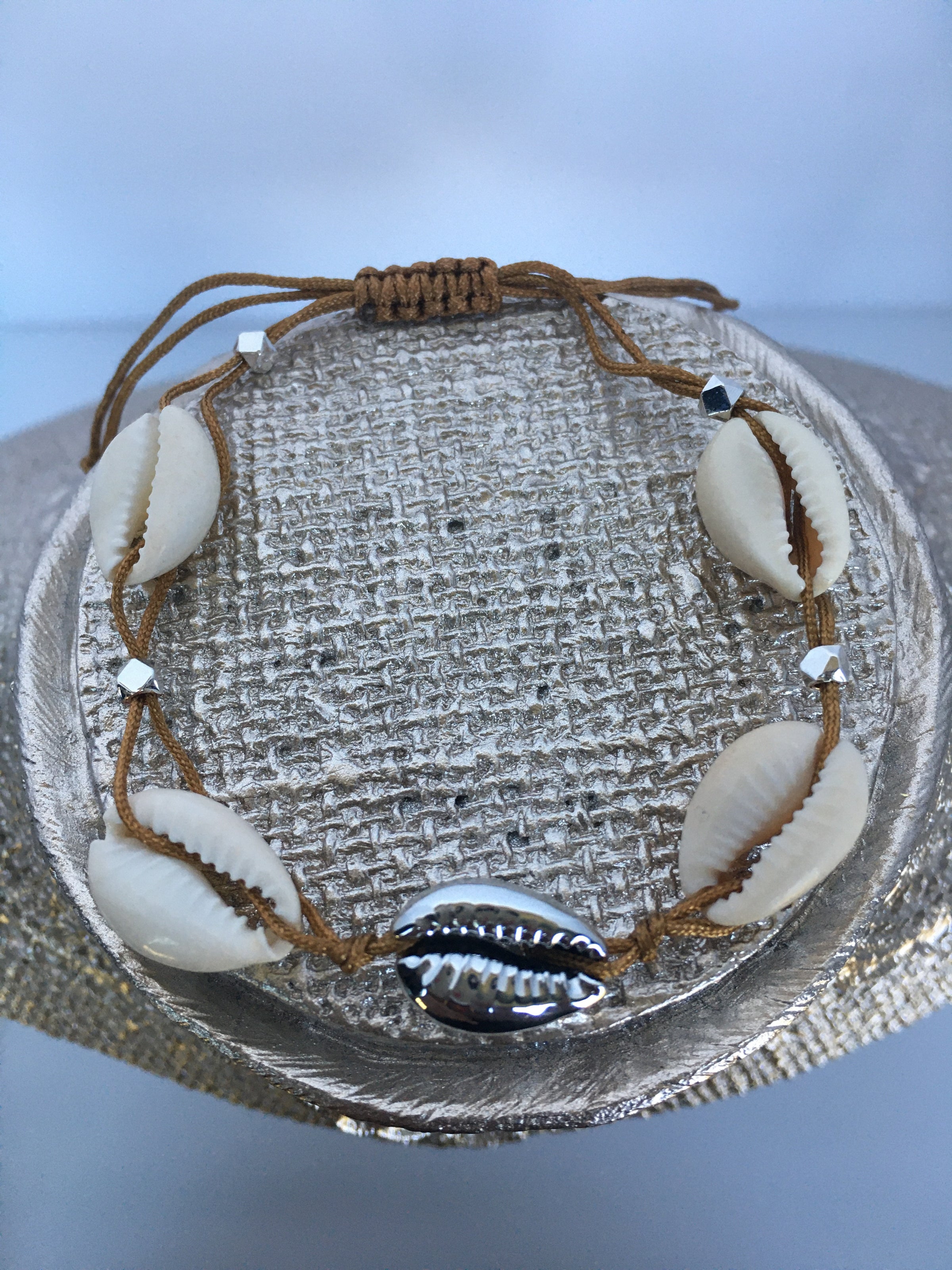 Boho Conch Shell Elastic Bracelet For Women Sea Style Beach Bracelets  Bangles Summer Holiday Gift Femme